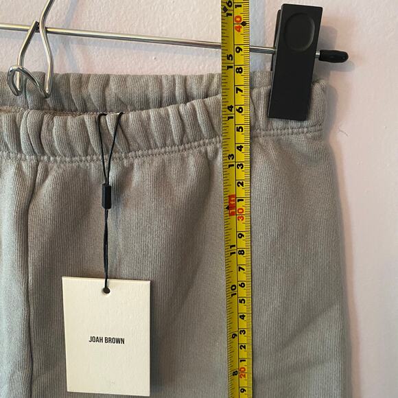 NWT Joah Brown Women's Small / Medium Gray Terrycloth Lounge Shorts Athleisure - Picture 8 of 11